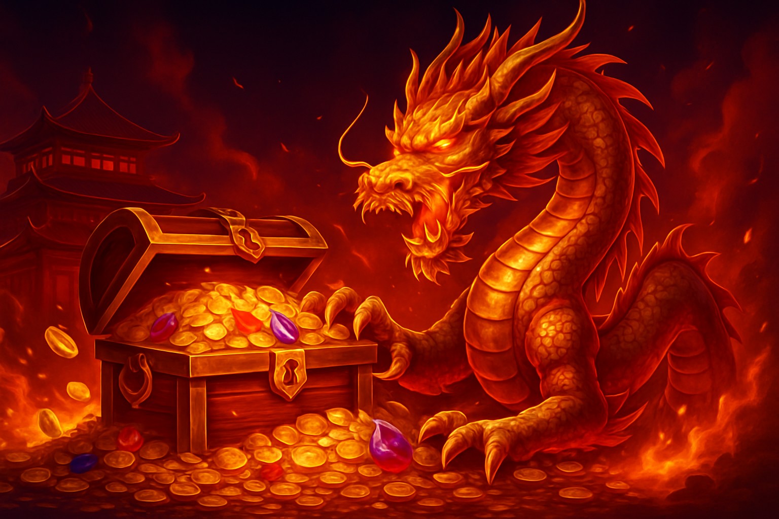 Dragons Riches key art